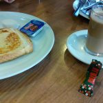 Desayuno 2 café con tostada Scalini desayunar en Madrid