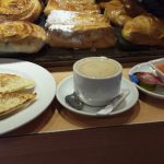 Desayuno Tostada con tomate cafetería toledo desayunar en madrid puerta de toledo