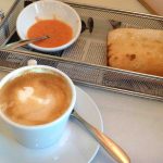 Desayuno pan con tomate Wanda Café maría de molina desayunar en madrid 1