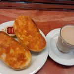 Desayuno tostadas con tomate Rubí castelló 104