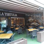 Entrada Terraza Bar La Tertulia Desayuno Paseo de la Habana