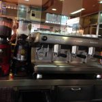 Máquina café desayuno bar ramírez san blas madrid