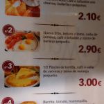 Precios desayunos almanzor francisco gervás tetuán